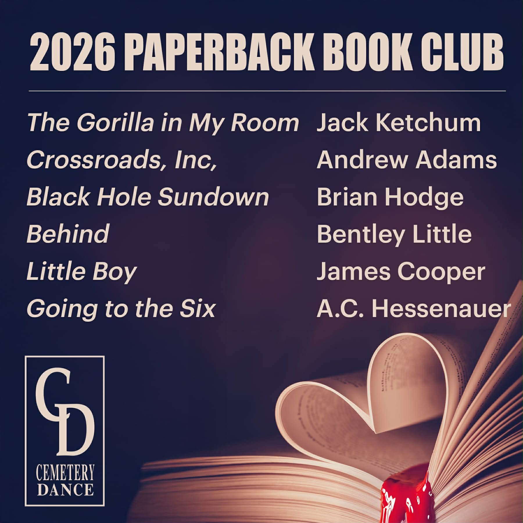Trade Paperback Book Club Part 1 -- 2026