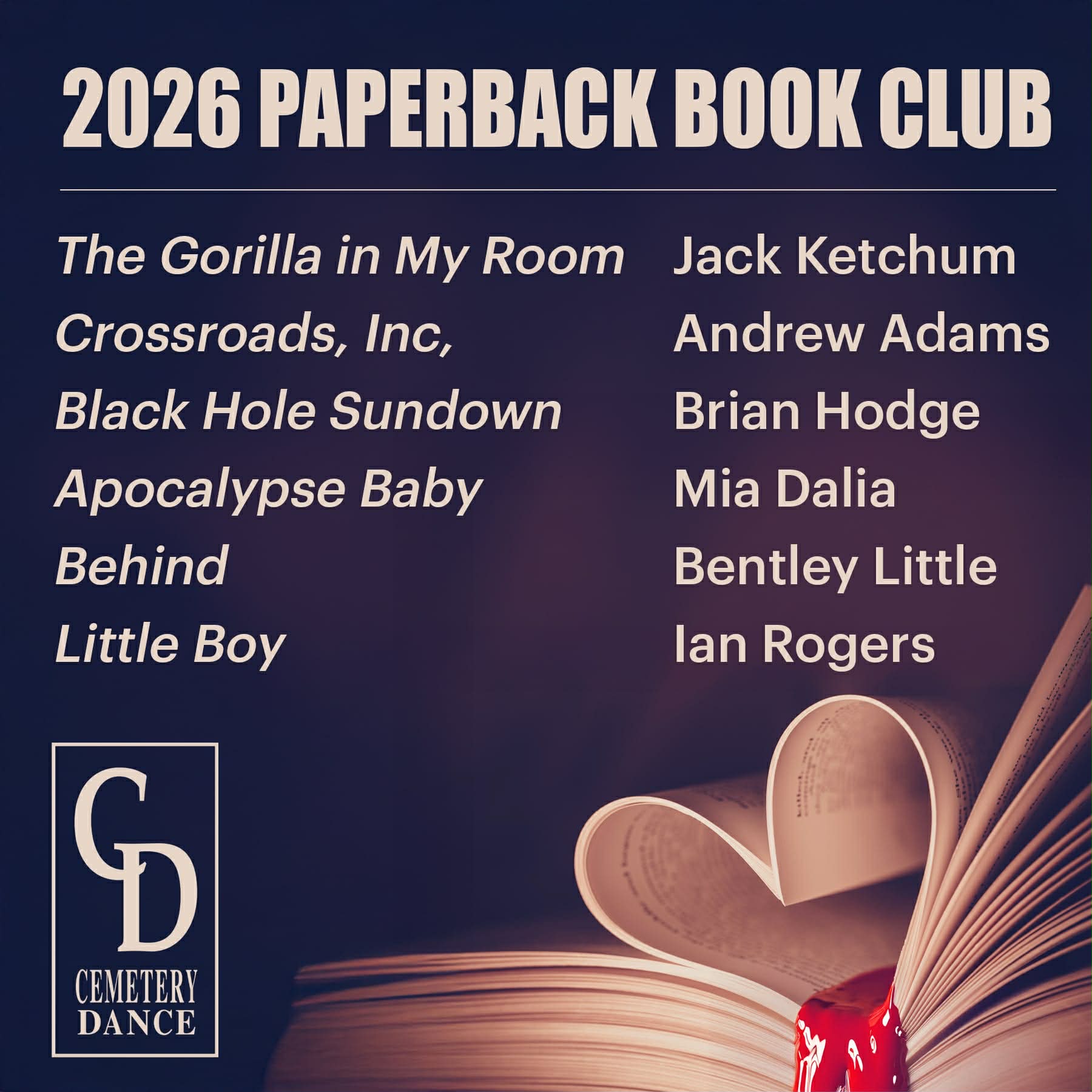 Trade Paperback Book Club Part 1 -- 2026