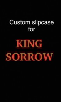 Slipcase for King Sorrow, by Joe Hill