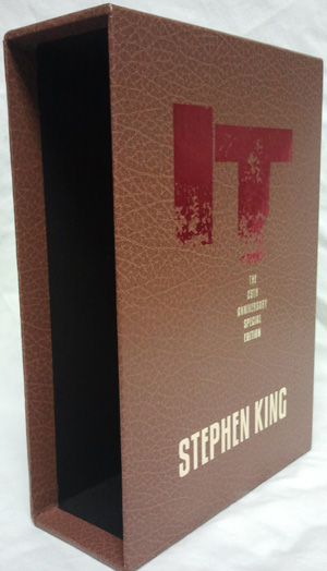 slipcase for it the 25th anniversary gift edition cemetery dance
