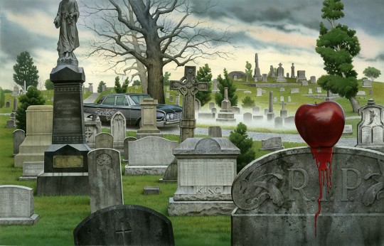 Night Shift Signed Limited Edition Artwork Portfolio!: Cemetery