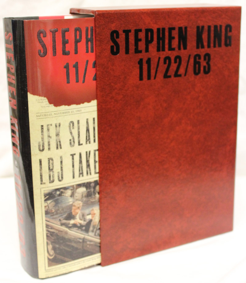 Slipcase for 11/22/63 by Stephen King (US Edition) Cemetery Dance Publications