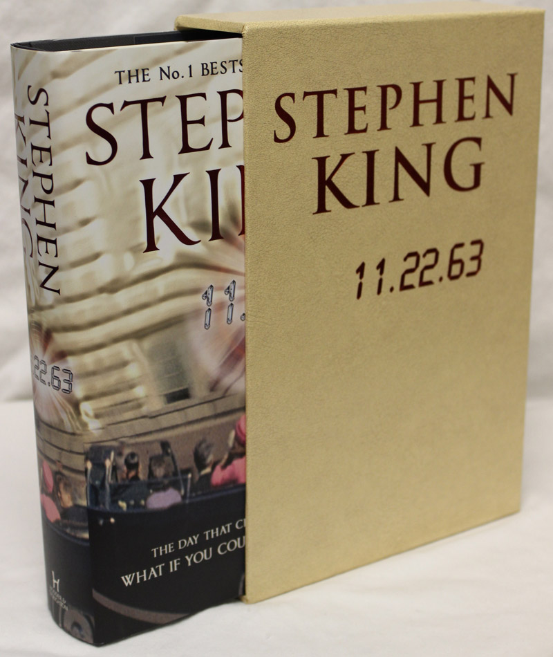​限定1000枚ナンバリング入 Syde Tryps Six サイケ UK盤 Slipcase for UK trade hardcover of 11/22/63 by Stephen King