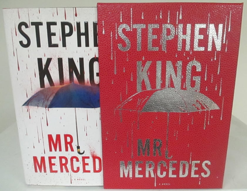 Slipcase for Mr. Mercedes by Stephen King: Cemetery Dance Publications
